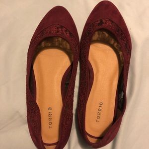 Ruby, Suede Torrid Shoes